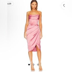 Bardot Jamila Corset Dress sz. XS/ 2 in pink ( dusty rose )